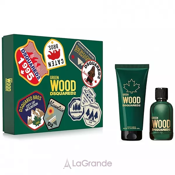 Dsquared2 Green Wood ����� (��������� ���� 100 �� + ���� ��� ���� 150 ��)