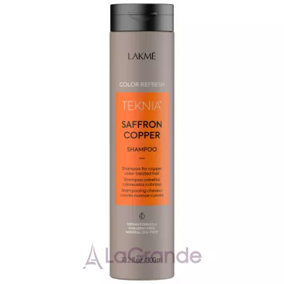 Lakme Teknia Color Refresh Saffron Copper Shampoo       