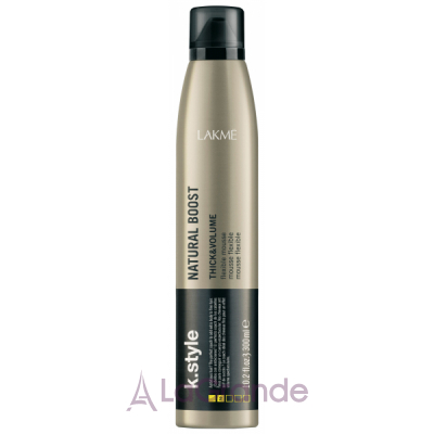 Lakme K.Style Thick&Volume Natural Boost Flexible Mousse    '