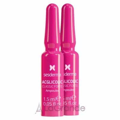 SesDerma Acglicolic Classic Forte Anti-Aging Ampoules      