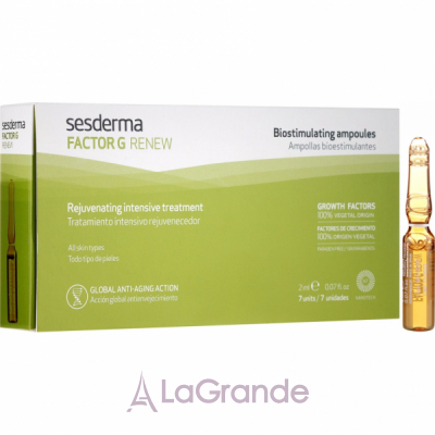 SesDerma Factor G Renew Biostimulating Ampoules -  