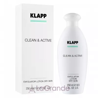 Klapp Clean & Active Exfoliator Dry Skin    