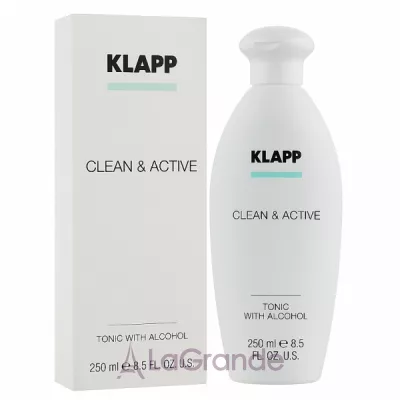 Klapp Clean & Active Tonic with Alcohol   