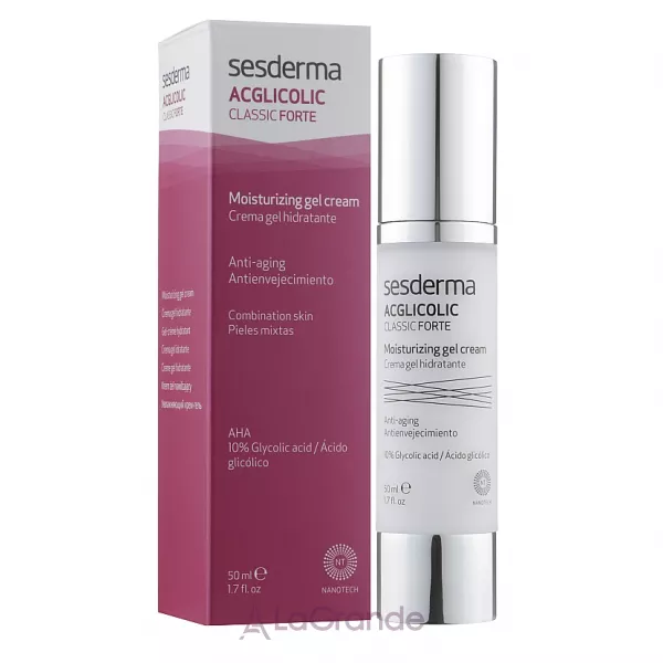 SesDerma Laboratories Acglicolic Classic Forte Moisturizing Gel Cream ����������� ����-���� ��� ���� 