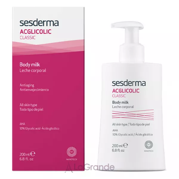 SesDerma Acglicolic Classic Body Milk ������� ��� ���� � ���������� ��������
