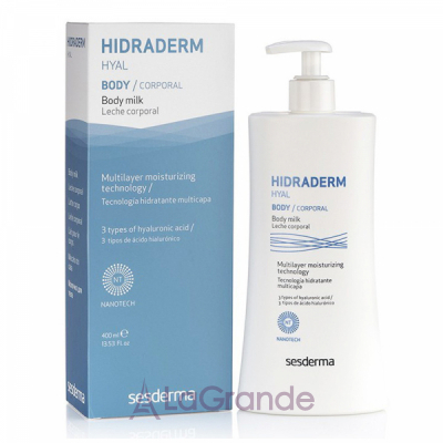 SeSDerma Hidraderm Hyal Body Milk    