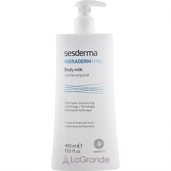 SeSDerma Hidraderm Hyal Body Milk ���������� ������� ��� ���