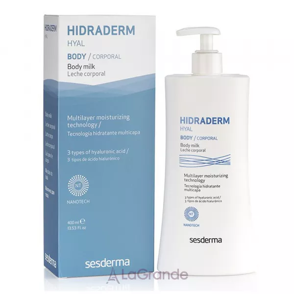 SeSDerma Hidraderm Hyal Body Milk ���������� ������� ��� ���