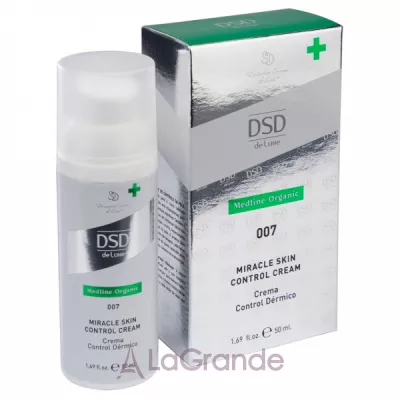 DSD De Luxe Medline Organic 007 Miracle Skin Control Cream    