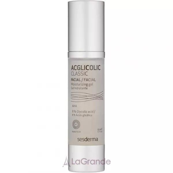 SeSDerma Acglicolic Classic Facial Moisturizing Gel ����������� ���� ��� ������ ����