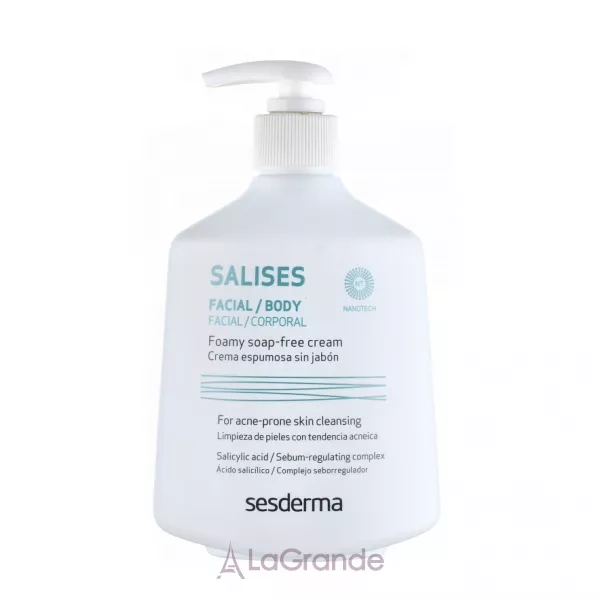 SesDerma Salises Foamy Soap-Free Cream ϳ���� ���� ��� ��������