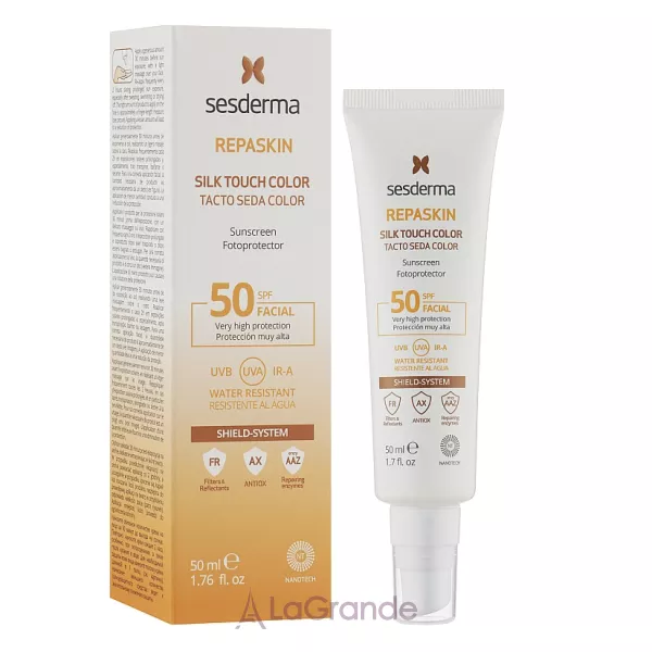 SesDerma Repaskin Silk Touch Color SPF50 ������������� ���� ��� ������� � �������� �������