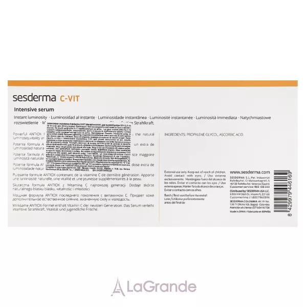 SeSDerma C-Vit Intensive Serum Flash Effect ���������� ��������� ������ �����