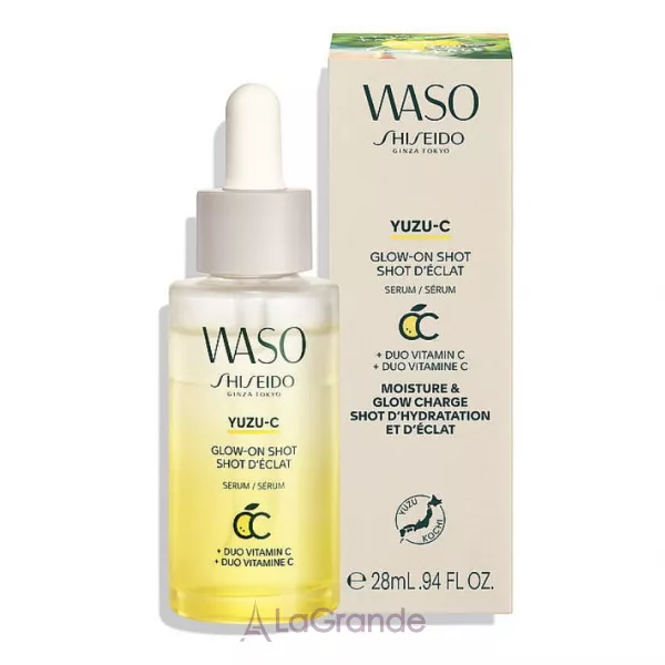 Shiseido Waso Yuzu-C Glow-On Shot �������� ��������� ��� �������