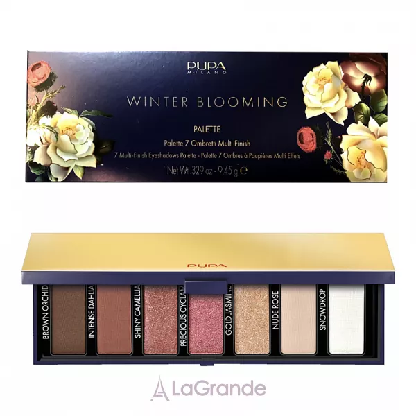 Pupa Winter Blooming 7 Multi Eyeshadow Palette ������� ���� ��� ����