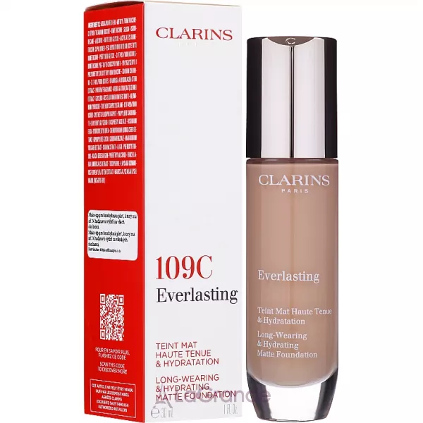 Clarins Everlasting Long-Wearing And Hydrating Matte Foundation �������� ������ ��� �������