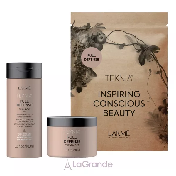 Lakme Teknia Full Defense ����� ��� ����������� ������ ����� (shm/100ml + mask/50ml)