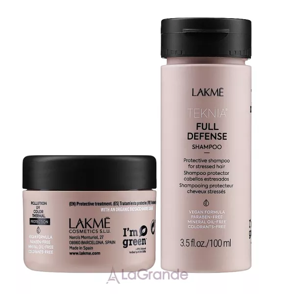 Lakme Teknia Full Defense ����� ��� ����������� ������ ����� (shm/100ml + mask/50ml)