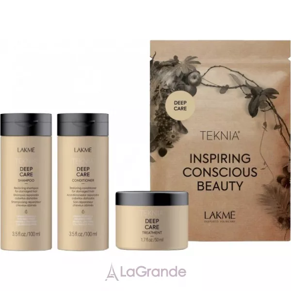 Lakme Teknia Deep Care ����� ��� ����� � ������������ ����� (shm/100ml + cond/100ml + mask/50ml)
