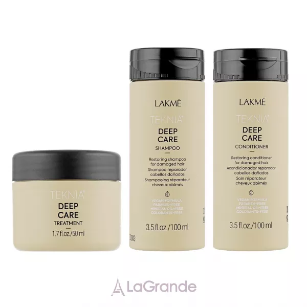 Lakme Teknia Deep Care ����� ��� ����� � ������������ ����� (shm/100ml + cond/100ml + mask/50ml)