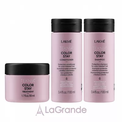 Lakme Teknia Color Stay       (shm/100ml + cond/100ml + mask/50ml)