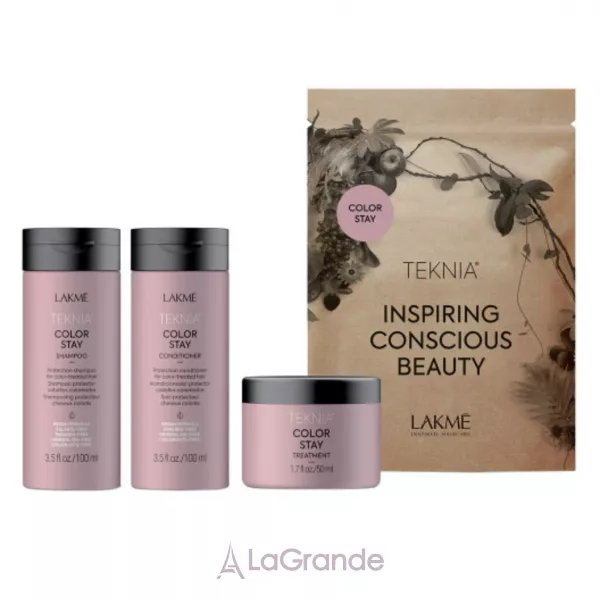 Lakme Teknia Color Stay ����� ��� ������ ����� ���������� ����� (shm/100ml + cond/100ml + mask/50ml)
