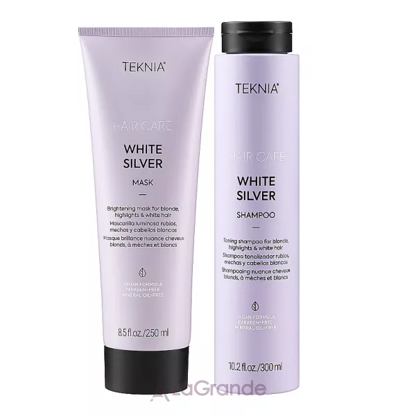 Lakme Teknia White Silver ����� ��� ������������� ������� ������� (sh/300ml + mask/250ml)