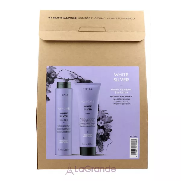 Lakme Teknia White Silver ����� ��� ������������� ������� ������� (sh/300ml + mask/250ml)