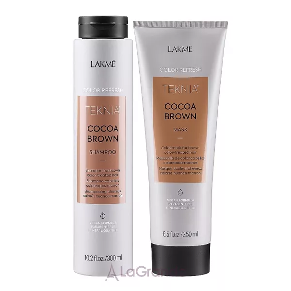 Lakme Teknia Color Refresh Cocoa Brown Duo Pack ����� ��� ���������� ����� ���������� �������� (shmp/300ml + h/mask/250ml)
