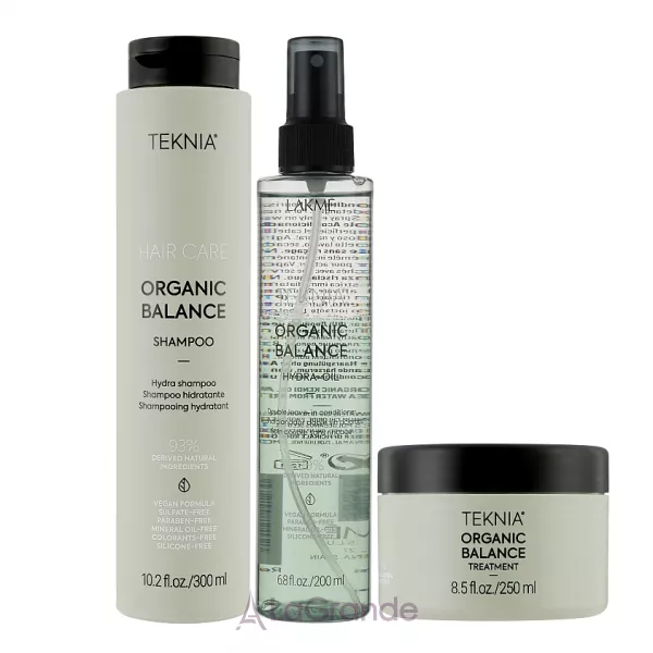 Lakme Teknia Organic Balance ���� ��� ������� ��������� ������������ (shm/300ml+mask/250ml+oil/200ml)