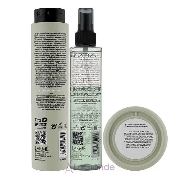 Lakme Teknia Organic Balance ���� ��� ������� ��������� ������������ (shm/300ml+mask/250ml+oil/200ml)