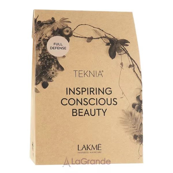 Lakme Teknia Full Defense Set De 3 ���� ��� ������������ ������� ������� (sh/300ml+h/spr/300ml+h/mask/250ml)