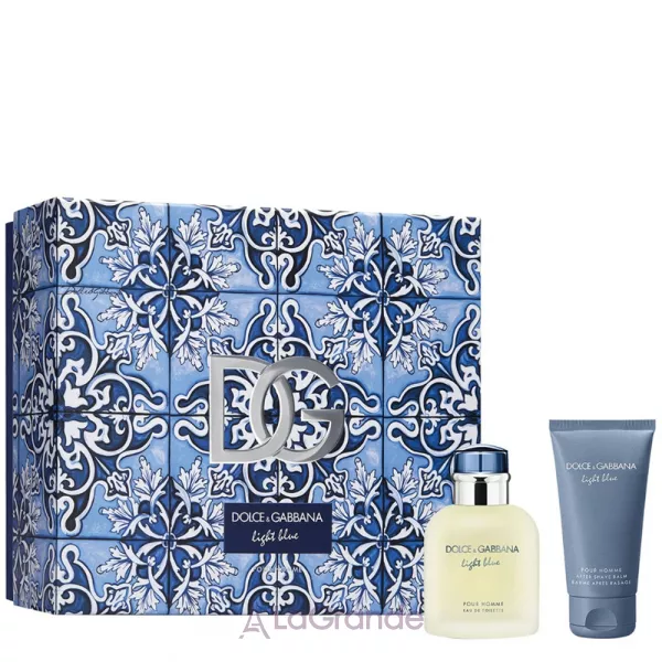 Dolce & Gabbana Light Blue pour Homme ���� (�������� ���� 75 �� + ������� ���� ������ 50 ��)
