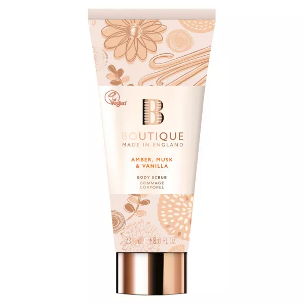 Grace Cole Body Scrub Boutique Amber, Musk & Vanilla ����� ��� ��� 