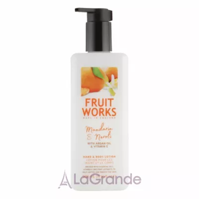 Grace Cole Fruit Works Hand & Body Lotion Mandarin & Neroli      
