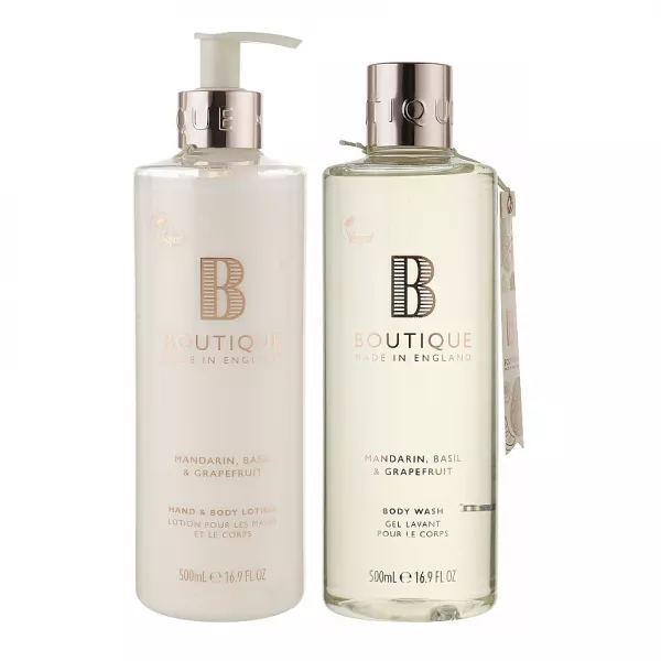 Grace Cole Boutique Mandarin, Basil & Grapefruit Body Care Duo ����� 