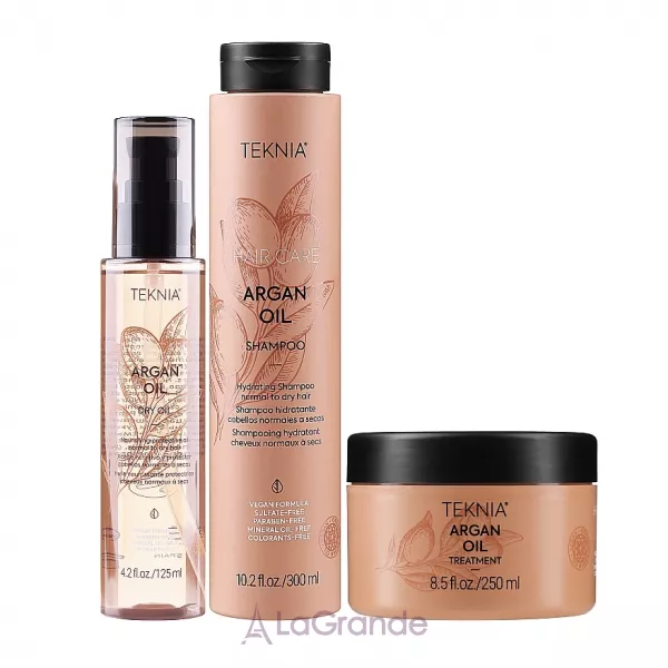 Lakme Teknia Argan Oil ����� ��� ����� � ���������� ����� (shmp/300ml + h/oil/125/ml + h/mask/250ml)