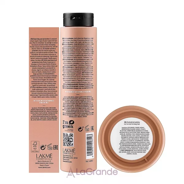 Lakme Teknia Argan Oil ����� ��� ����� � ���������� ����� (shmp/300ml + h/oil/125/ml + h/mask/250ml)
