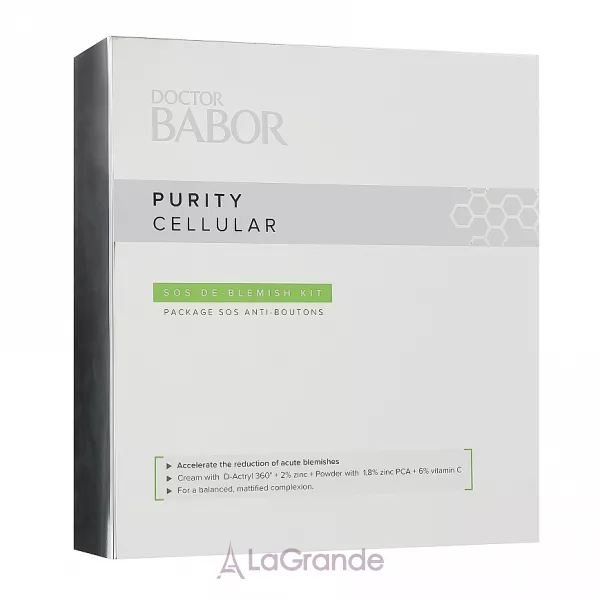 Babor Doctor Babor Purity Cellular SOS De-Blemish Kit ����� ������ ������� ���� (cr/50ml + powder/5g)