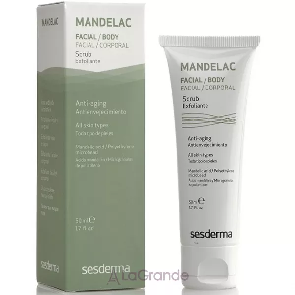 SesDerma Mandelac Scrub Face And Body ����� ��������� ���� ��� ������� �� ���