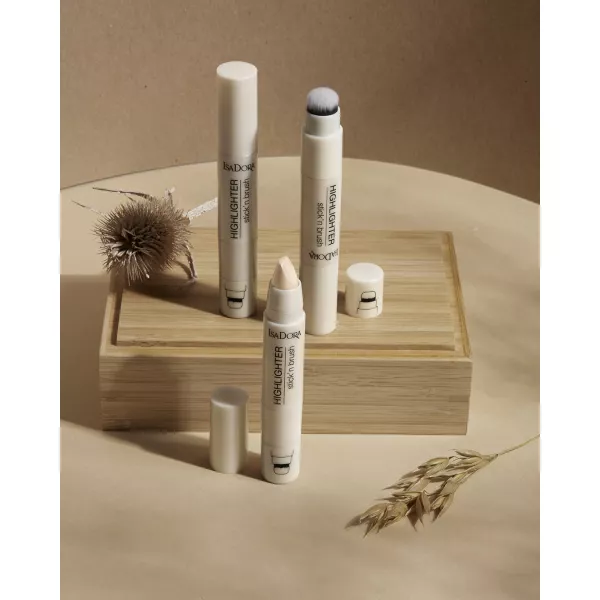 IsaDora Highlighter Stick'n Brush �������� ���������-��� � ���������