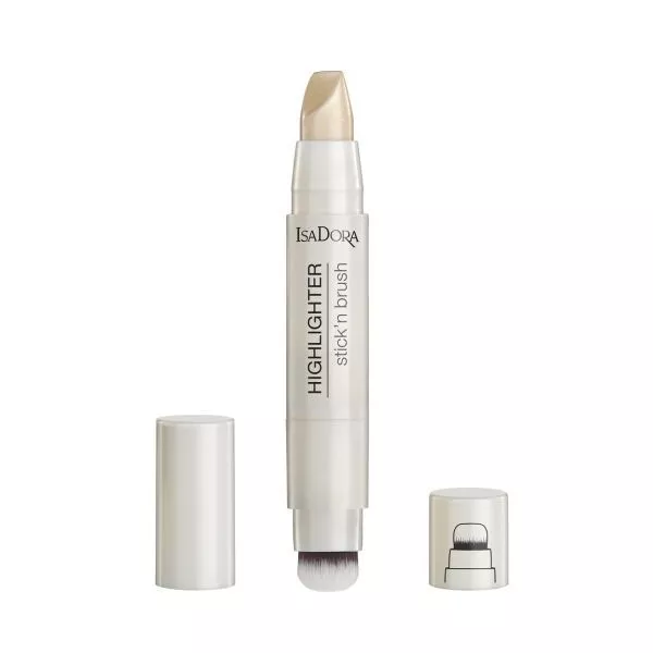 IsaDora Highlighter Stick'n Brush �������� ���������-��� � ���������