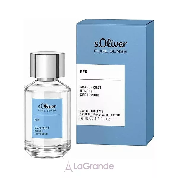 S.Oliver Pure Sense Men Eau de Toilette ��������� ���� (������)