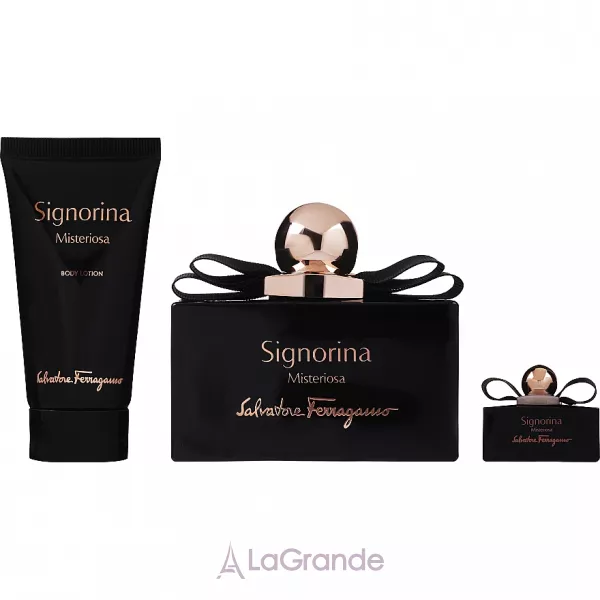 Salvatore Ferragamo Signorina Misteriosa ����� (��������������� ���� 100 �� + ������ ��� ���� 50 �� + ��������������� ���� 5 ��)