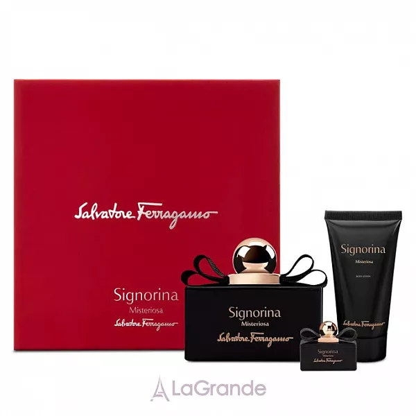 Salvatore Ferragamo Signorina Misteriosa ����� (��������������� ���� 100 �� + ������ ��� ���� 50 �� + ��������������� ���� 5 ��)