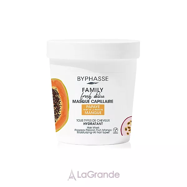 Byphasse Family Fresh Delice Mask Papaya, Passion fruit and Mango ����� ��� ������� � ������, ������� �� �����