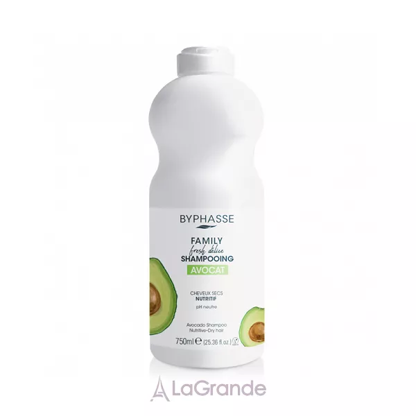 Byphasse Family Fresh Delice Shampoo Avocado ������� ��� ������ ������� � �������