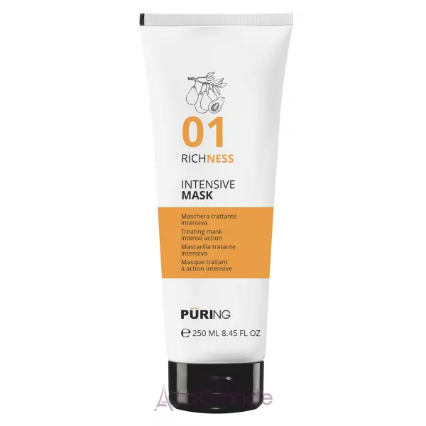 Puring 01 Richness Intensive Mask ����� ���������� 䳿 ��� ������ �� ������������ ������� � �볺� ������ �����
