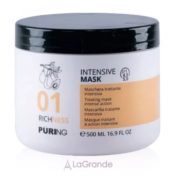 Puring 01 Richness Intensive Mask ����� ���������� 䳿 ��� ������ �� ������������ ������� � �볺� ������ �����