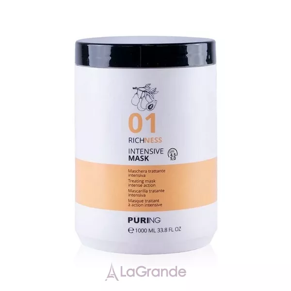 Puring 01 Richness Intensive Mask ����� ���������� 䳿 ��� ������ �� ������������ ������� � �볺� ������ �����